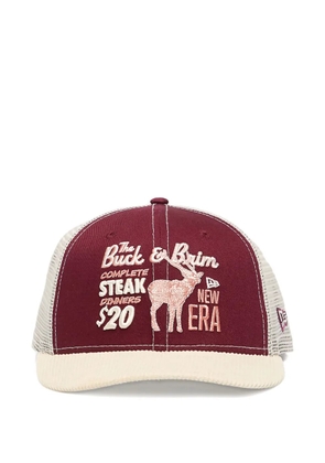 NEW ERA CAP 9FIFTY embroidered panelled-design trucker cap