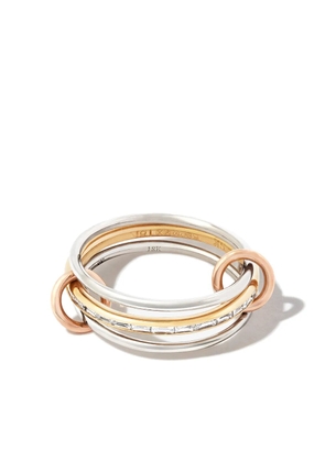 Spinelli Kilcollin 18kt yellow and rose gold and sterling silver Rhea ring
