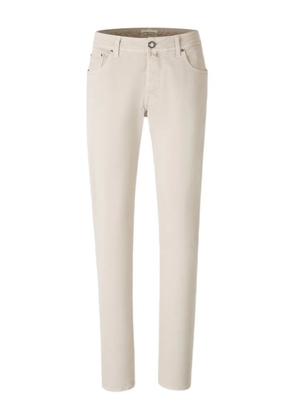 Jacob Cohën logo-embroidered jeans - Neutrals