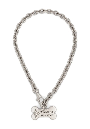 Vivienne Westwood Bone pendant necklace - Silver