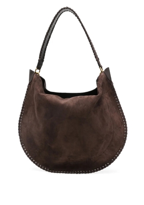 ISABEL MARANT Oskan suede shoulder bag - Brown