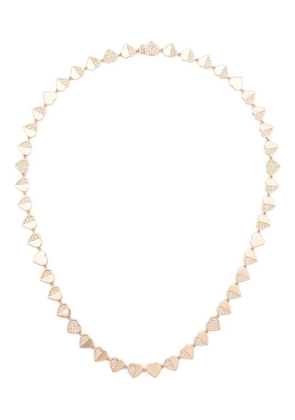 Sydney Evan 14K yellow gold Heart Eternity necklace