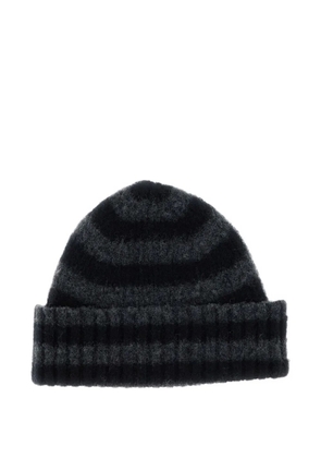 Howlin' striped beanie - Black
