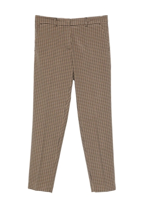 Cenere GB checked trousers - Brown