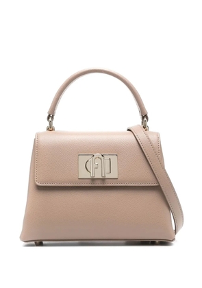 Furla mini 1927 tote bag - Neutrals