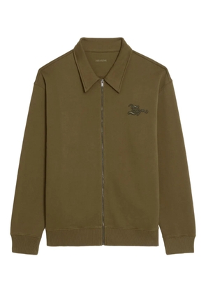 Zadig&Voltaire Moya zip-fastening sweater - Green