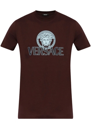 Versace Medusa-print T-shirt - Red