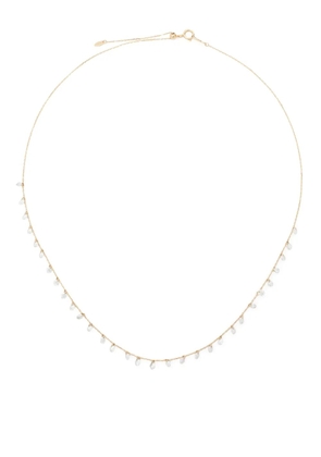 Persée 18kt yellow gold Danae diamond necklace