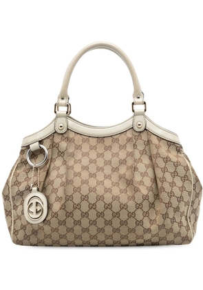 Gucci Pre-Owned 2016-2025 Medium GG Canvas Sukey tote bag - Brown
