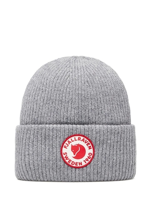 Fjällräven 1960 logo-patch beanie - Grey