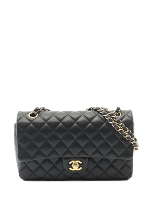 CHANEL Pre-Owned 2017-2018 Double Flap shoulder bag - Black