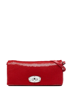 Miu Miu Pre-Owned 2010-2025 Sequin Embellished shoulder bag - Red