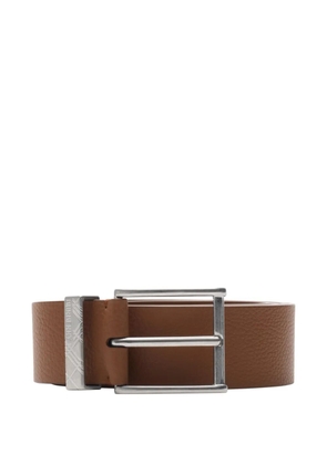Burberry leather belt - Brown
