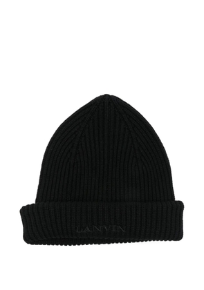 Lanvin wool beanie - Black