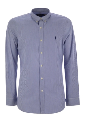 Polo Ralph Lauren striped button-up shirt - Blue