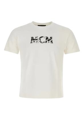 MCM logo T-shirt - Neutrals