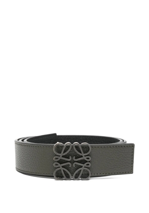 LOEWE logo-buckle belt - Grey