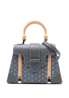 Goyard Pre-Owned 2020 Goyardine Saigon Structured PM satchel - Grey