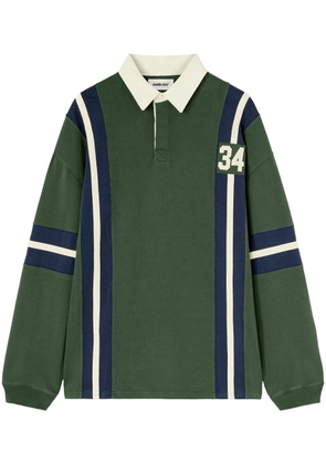 AMBUSH striped rugby polo shirt - Green