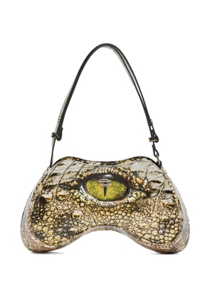 Diesel Play-Glossy shoulder bag - Neutrals