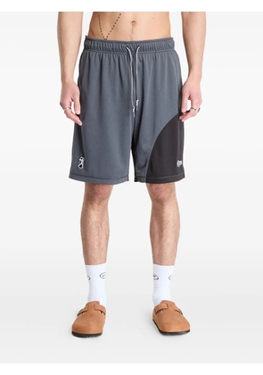 dime mesh panel shorts - Grey