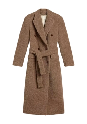 Golden Goose double-breasted belted coat - Brown