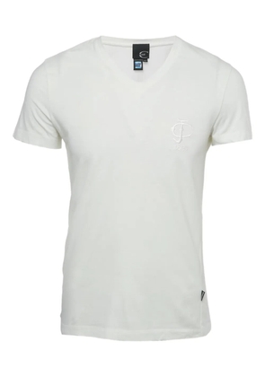Just Cavalli logo-embroidery T-shirt - White