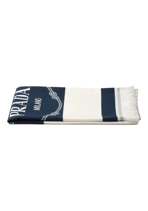 Prada cotton towel - White