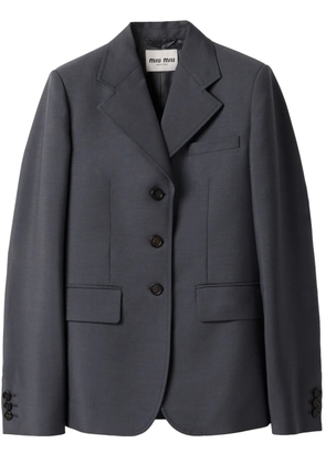 Miu Miu single-breasted blazer - Grey