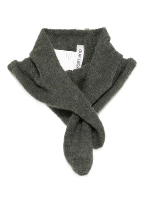 OUR LEGACY Miniature scarf - Green