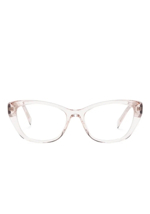 Prada Eyewear transparent cat-eye glasses - Pink