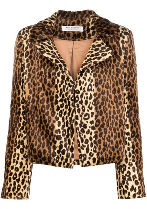 Philosophy Di Lorenzo Serafini leopard-print faux-fur jacket - Brown