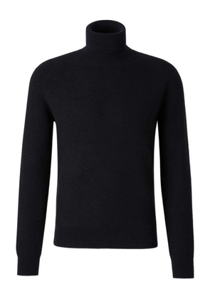 Brioni high-neck sweatshirt - Blue