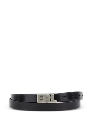 ERL leather belt - Black