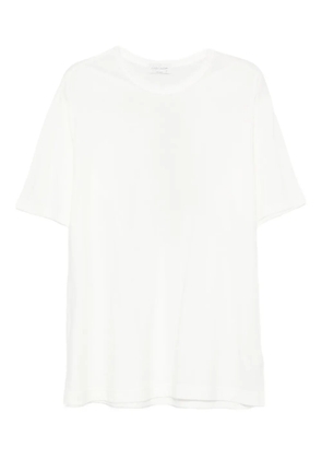 Yohji Yamamoto short-sleeve cotton T-shirt - White