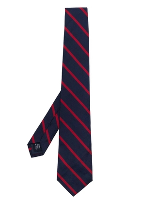 Polo Ralph Lauren diagonal-stripe silk tie - Blue