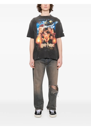 SAINT MXXXXXX graphic-print T-shirt - Grey