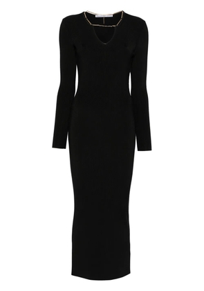 Alexander Wang plate chain-detailed maxi dress - Black