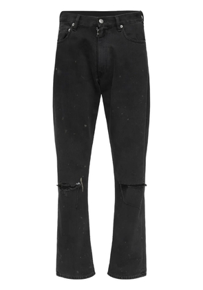 MM6 Maison Margiela distressed jeans - Black