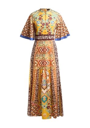ETRO printed poplin dress - Neutrals