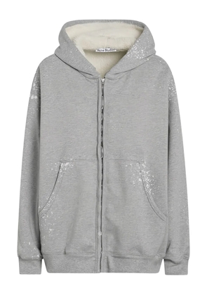 Acne Studios zip-up hoodie - Grey