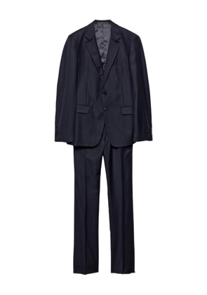 Prada pinstripe-pattern notch-lapel suit - Blue
