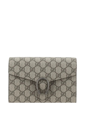 Gucci Dionysus GG Supreme wallet-on-chain - Neutrals