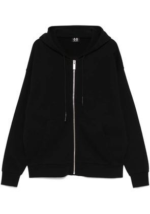 44 LABEL GROUP logo-print hoodie - Black