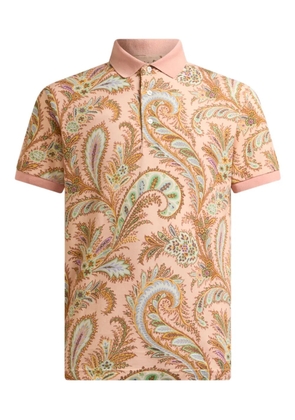 ETRO cotton polo shirt - Pink