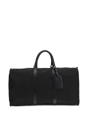 Kiton leather-handle holdall - Black