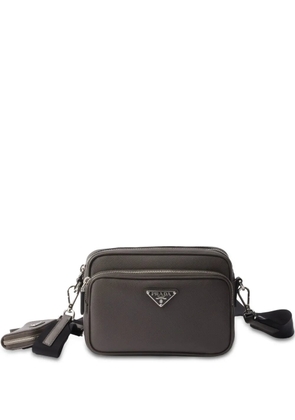 Prada textured crossbody bag - Grey