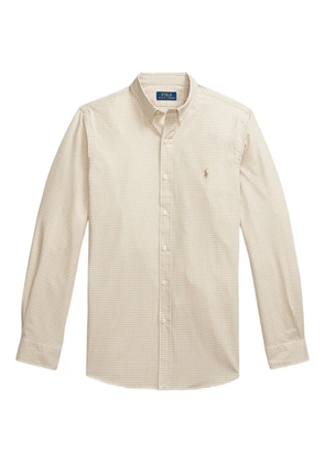 Polo Ralph Lauren gingham-print shirt - Neutrals