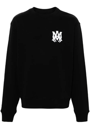 AMIRI logo-print cotton sweatshirt - Black