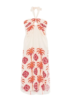 Johanna Ortiz Water Adventure maxi dress - Neutrals
